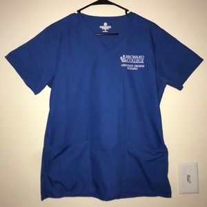 Broward College Nursing Scrub Top - Size Small